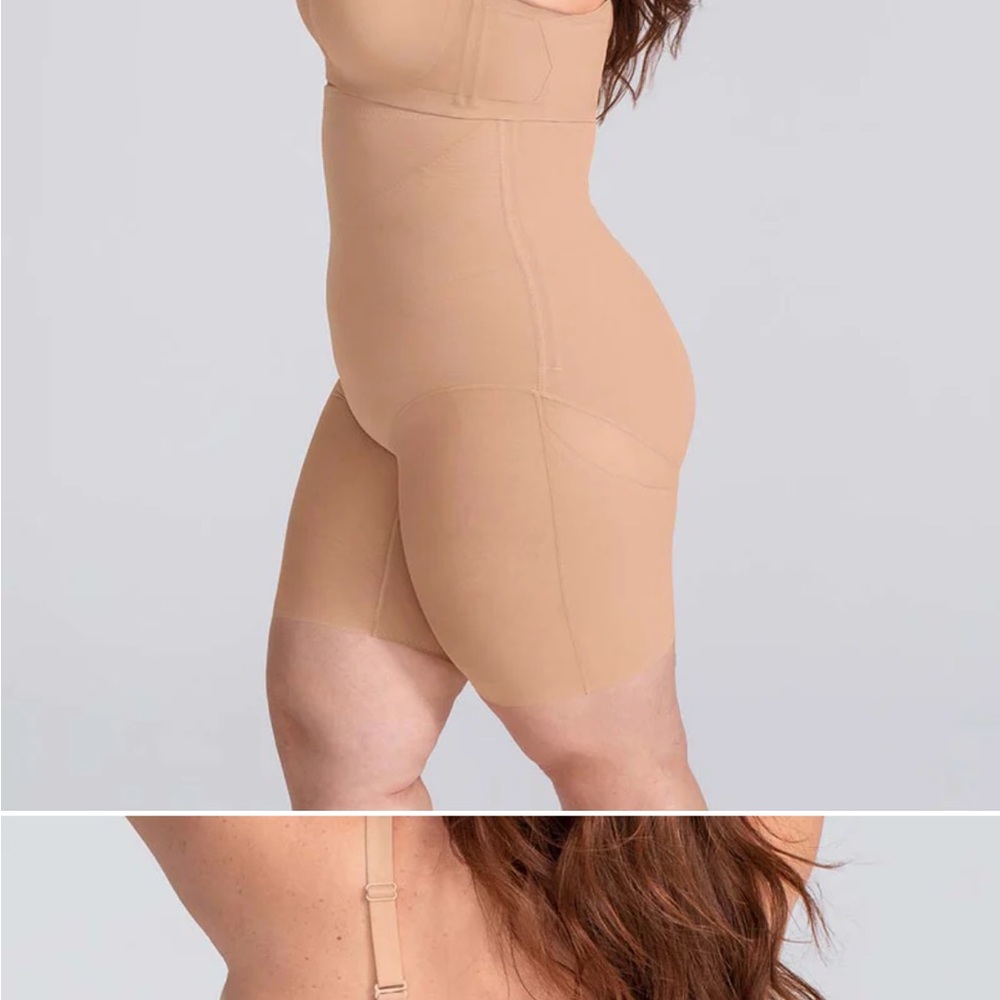 HONEYLOVE superpower short. Sand color. NWT. Size XL.